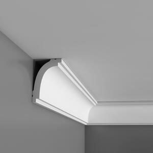 Stropní lišta CB 523 - jednoduchá Standard - 200 x 5,9 x 4,4 cm