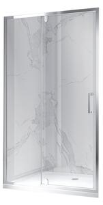 BPS-koupelny Sprchové dveře KZ19D 100 chrom/transparent pro instalaci do niky - bez vaničky