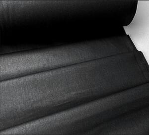 Ervi bavlna š.240 cm jednobarevná černá č.184, metráž -