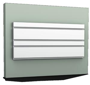 Dekorační 3D panel na zeď - W119 STANDARD - 200 × 25 × 2 cm