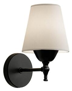 Nástěnná lampa ASPARAGUS 1xE27/40W/230V černá/krémová