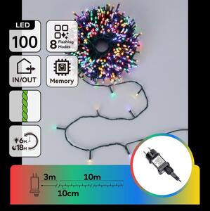 Aigostar - LED Venkovní vánoční řetěz 100xLED/8 funkcí 13m IP44 multicolor