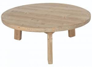 Kulatý Konferenční stolek D873 z reciklované borovice