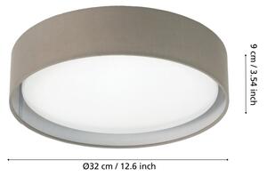 Eglo 31589 - LED stropní svítidlo PASTERI LED/11W/230V