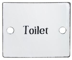 IB Laursen Smaltovaná cedulka Toilet