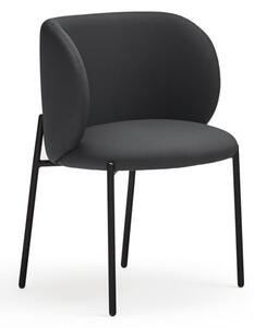 Černé jídelní židle v sadě 2 ks Mogi - Teulat