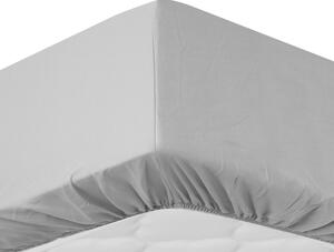 Sleepwise Soft Wonder-Edition, natahovací prostěradlo, 180-200x200cm, mikrovlákno, světle šedá