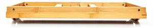 Blumfeldt Servírovací podnos, multifunkční, 50 × 23 × 30 cm, výklopné nožičky, bambus