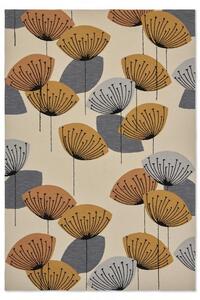 Outdoorový koberec Sanderson Dandelions clocks ochre/silver Zvolte velikost koberce: 140 x 200