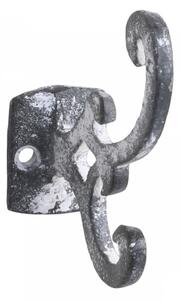 Chic Antique Litinový háček šedý Chic