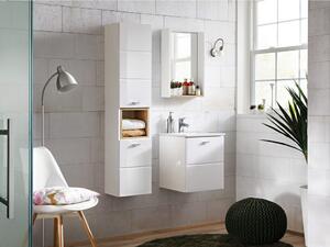 ViaDomo Via Domo - Koupelnová skříňka pod umyvadlo Finka White - bílá - 40x68x40 cm
