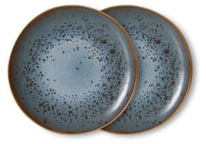 Keramický talíř 70's Mineral Ø 22 cm – set 2 ks