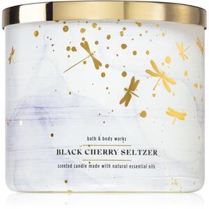 Bath & Body Works Black Cherry Seltzer vonná svíčka 411 g