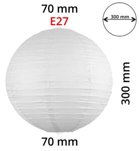 Rabalux 4894 - Stínidlo RICE bílá E27 pr. 30 cm