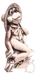 Žabák Vilík z mrazu odolné keramiky