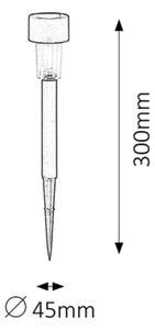 Rabalux 8365 - Solární svítidlo SOLAR 1 LED/0,1W/1,2V IP44