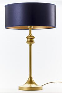 Jupiter 2116 - Stolní lampa KASZMIR 1xE27/15W/230V modrá/zlatá