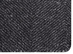 Hanse Home, Rohožka Clean & Go 105350 Black Anthracite | Černá Typ: 50x150 cm
