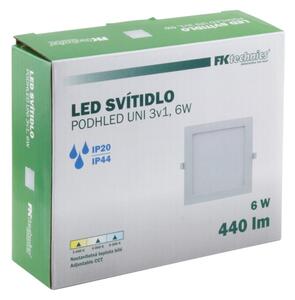 LED Koupelnové podhledové svítidlo LED/6W/230V 3000/4000/6000K IP44