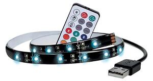 Solight WM504 - SADA 2x LED RGB Pásek pro TV s ovladačem IP65 LED/USB 50cm