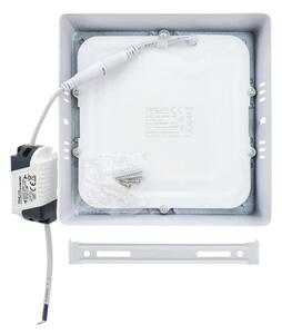 LED Stropní svítidlo LED/12W/230V 4200K 16,3x16,3 cm bílá