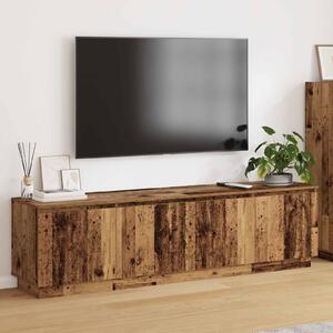 Televizní skříň 180 x 38 x 49 cm Staré dřevo Kompozitní dřevo 3376150
