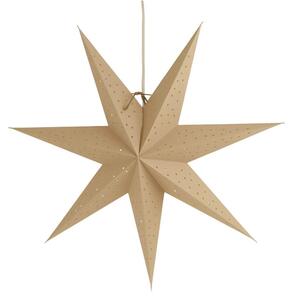 Závěsná svítící hvězda Stella Beige 60 cm