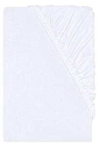 Livarno® Žerzejové napínací prostěradlo, 90-100 x 200 cm (bílá) (100405953002)