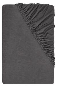 Livarno® Žerzejové napínací prostěradlo, 90-100 x 200 cm (tmavě šedá) (100405953003)