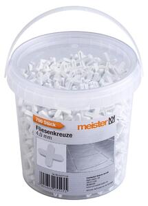 Křížky na spárování - 4 mm - Bílá - 700 ks - Pro obklady a dlažbu