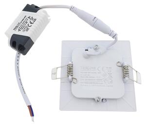 LED Podhledové svítidlo SQUARE LED/3W/230V 4200K 8,3x8,3 cm bílá