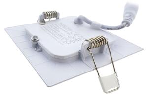 LED Podhledové svítidlo SQUARE LED/3W/230V 4200K 8,3x8,3 cm bílá