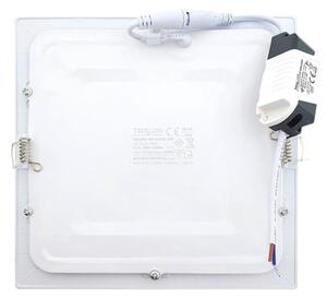 LED Podhledové svítidlo SQUARE LED/15W/230V 4200K 18,8x18,8 cm bílá