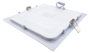 LED Podhledové svítidlo SQUARE LED/15W/230V 4200K 18,8x18,8 cm bílá