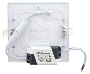 LED Podhledové svítidlo SQUARE LED/6W/230V 6500K 11,8x11,8 cm bílá