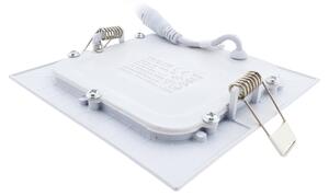 LED Podhledové svítidlo SQUARE LED/6W/230V 6500K 11,8x11,8 cm bílá