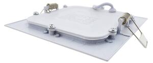 LED Podhledové svítidlo SQUARE LED/6W/230V 4200K 11,8x11,8 cm bílá