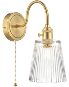 Där Lighting HAD0740-05 - Nástěnná lampa HADANO 1xE14/40W/230V zlatá