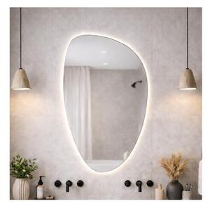 Baltica Design- LED Zrcadlo s pods. STONE FLUID LED/15W/230V 4500K 92x55 cm IP65