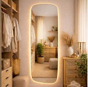 Baltica Design- LED Zrcadlo s pods. STONE CALM LED/15W/230V 2700K 155x50 cm IP65