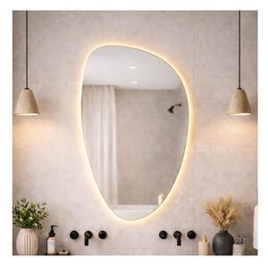 Baltica Design- LED Zrcadlo s pods. STONE FLUID LED/15W/230V 2700K 92x55 cm IP65