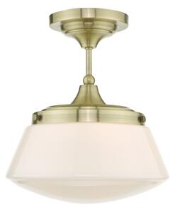 Där Lighting CAD0175 -Koupelnový přisazený lustr CADEN 1xE27/60W/230V IP44 mosaz