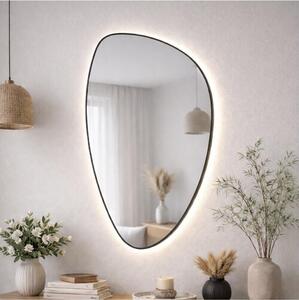 Baltica Design-LED Zrcadlo s pods. STONE FLUID 15W/230V 4500K 92x55 cm IP65 čer