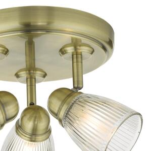 Där Lighting CED7675 -Koupelnové bodové svítidlo CEDRIC 3xG9/25W/230V IP44 mosaz