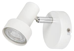 Rabalux 5354 KONRAD - Bodové svítidlo v bílé barvě, 1 x GU10 (Klasická jednobodovka bez vypínače a žárovky)