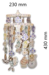 Decofun 70-114 - Dětské stínidlo HEIRLOOM E27 430x230 mm