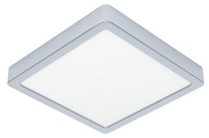 Eglo 900651 FUEVA 5 IP44 - LED stropní koupelnové svítidlo, 21 x 21cm, 17W, 3000K, IP44, chrom (Přisazené nízké stropní úsporné svítidlo)