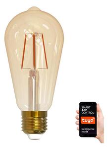 LED Stmívatelná žárovka VINTAGE ST64 E27/5,5W/230V 1800-2700K Wi-Fi Tuya