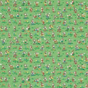 Sanderson Mickey & Minnie Odstín tapety: Gumball Green