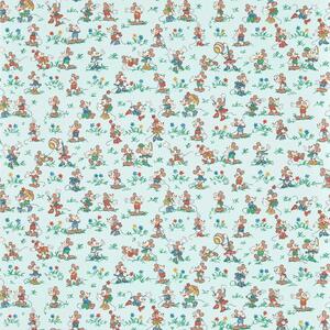 Sanderson Mickey & Minnie Odstín tapety: Bonbon Blue